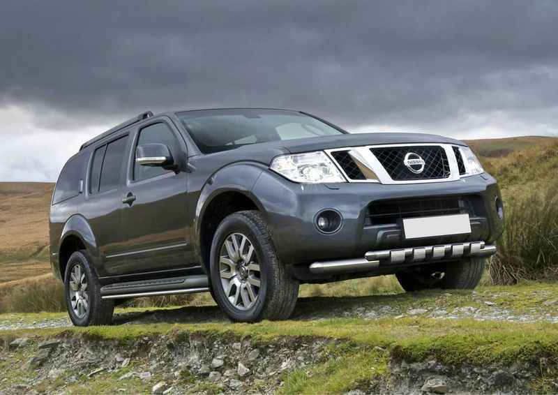 Защита переднего бампера NISSAN PATHFINDER ()